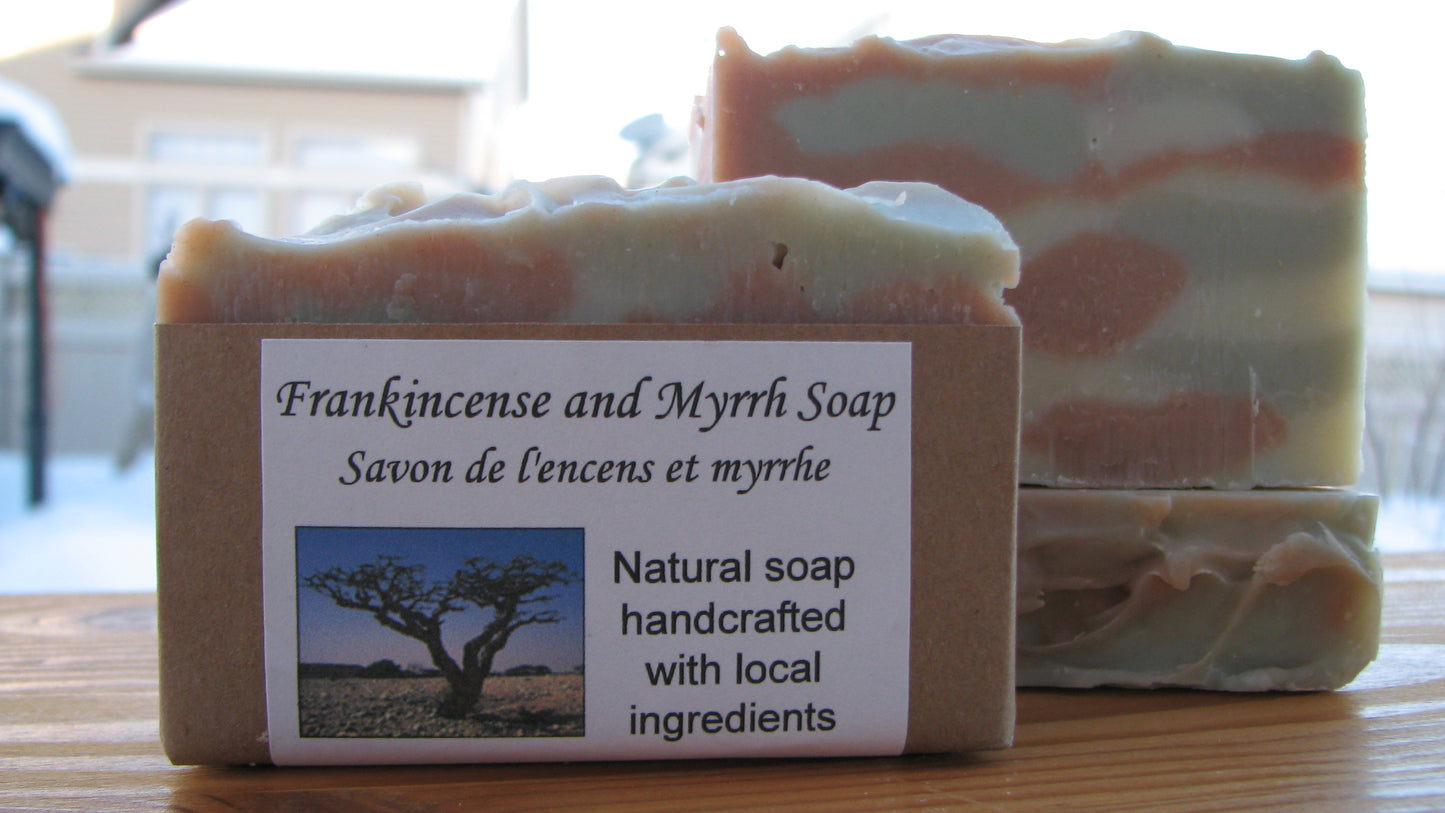 Frankincense and Myrrh Soap
