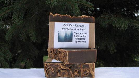 20% Pine Tar Soap